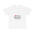 T-shirt I love saint-gilles-de-la-neuville