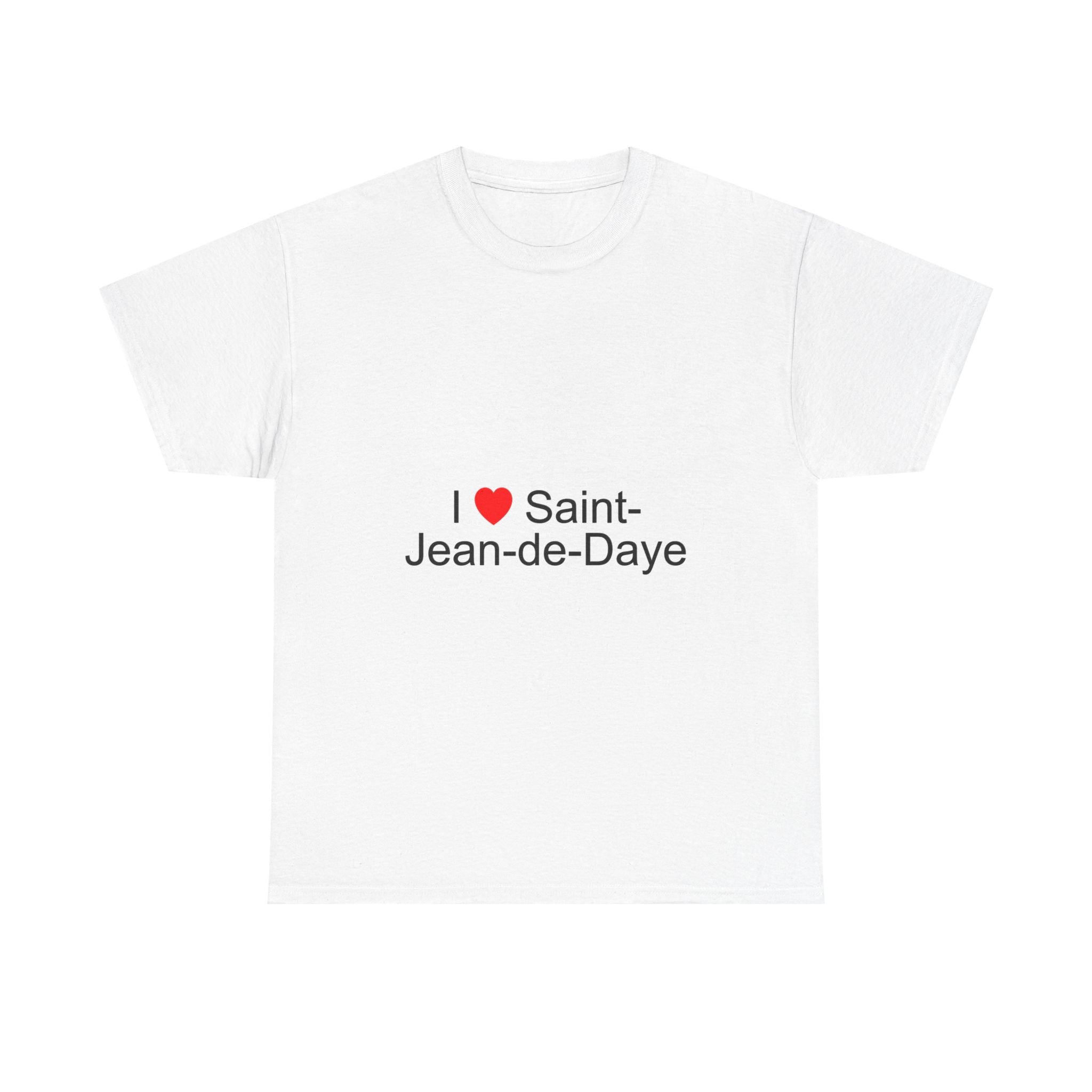 T-shirt I love saint-jean-de-daye