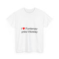 T-Shirt „Ich liebe Fontenay-près-Vézelay“