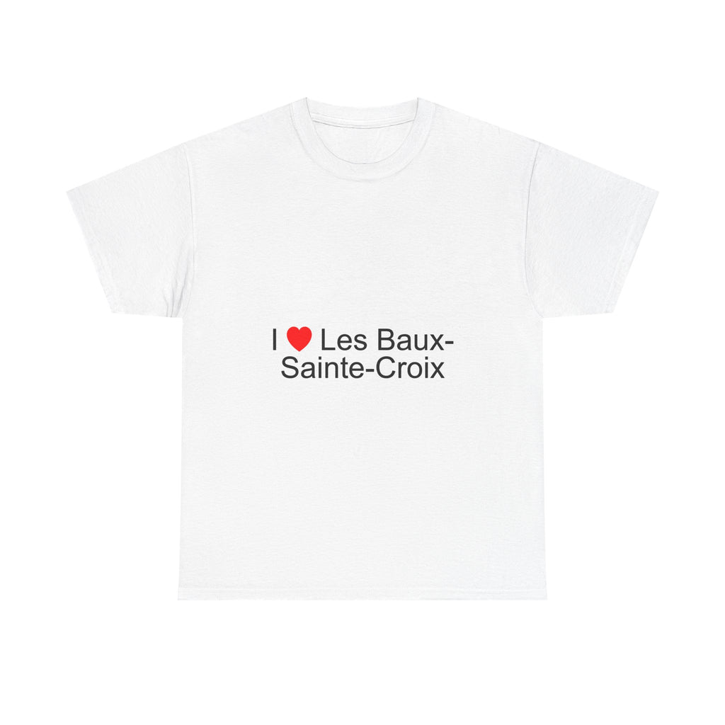 T-shirt I love les baux-sainte-croix