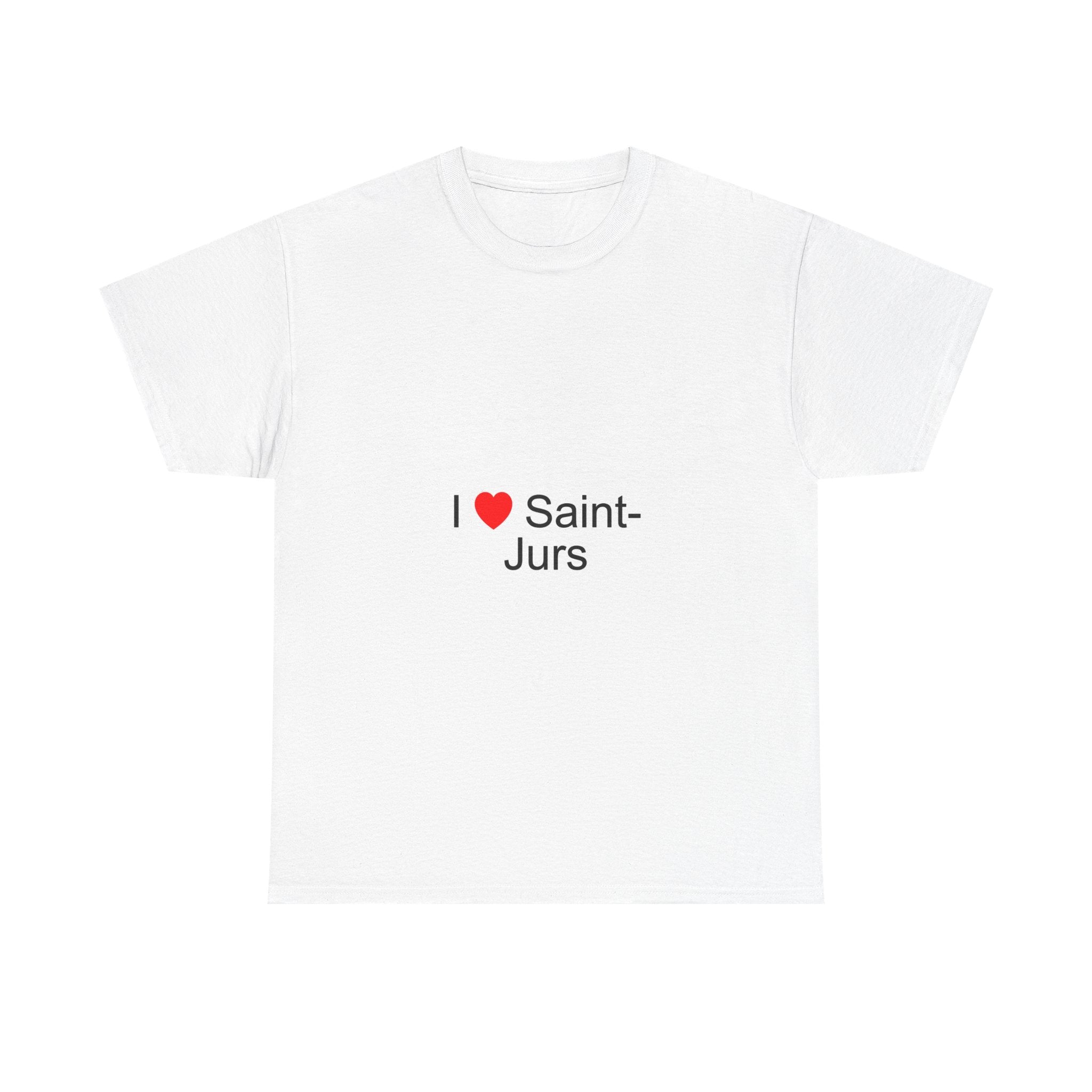 I love Saint-Jurs t-shirt