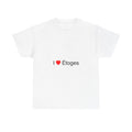 T-shirt I love étoges