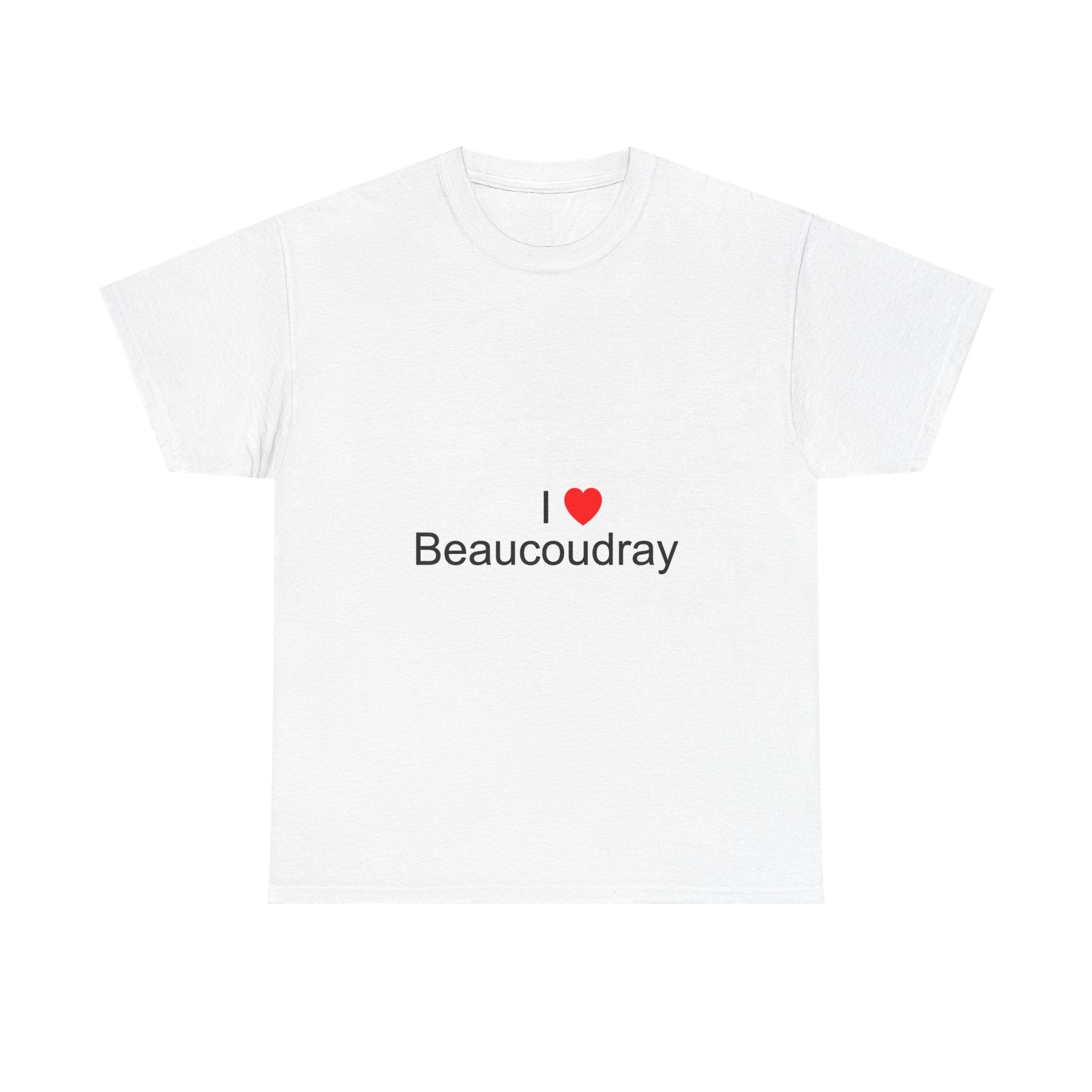 T-shirt I love beaucoudray