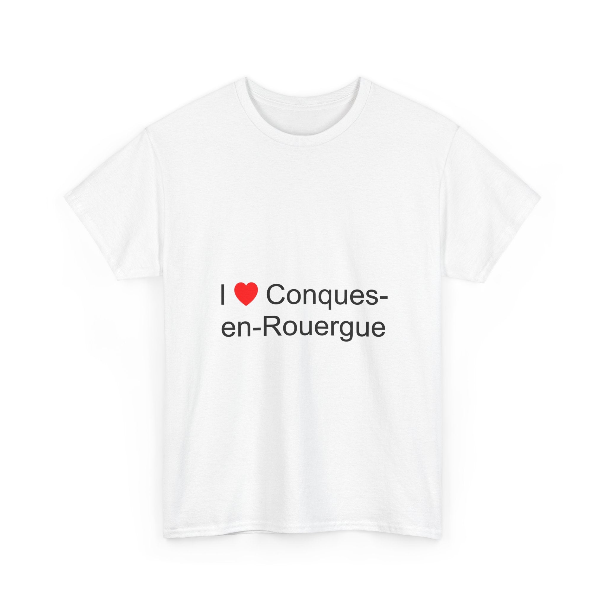 I love Conques-en-Rouergue T-shirt