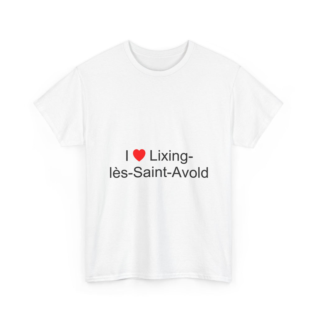 T-Shirt Ich liebe Lixing-lès-Saint-Avold
