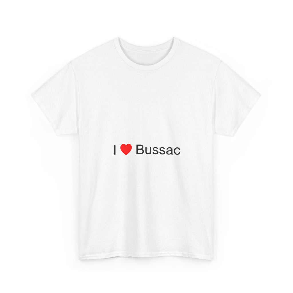 T-shirt I love bussac
