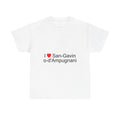 T-shirt I love san-gavino-d'ampugnani