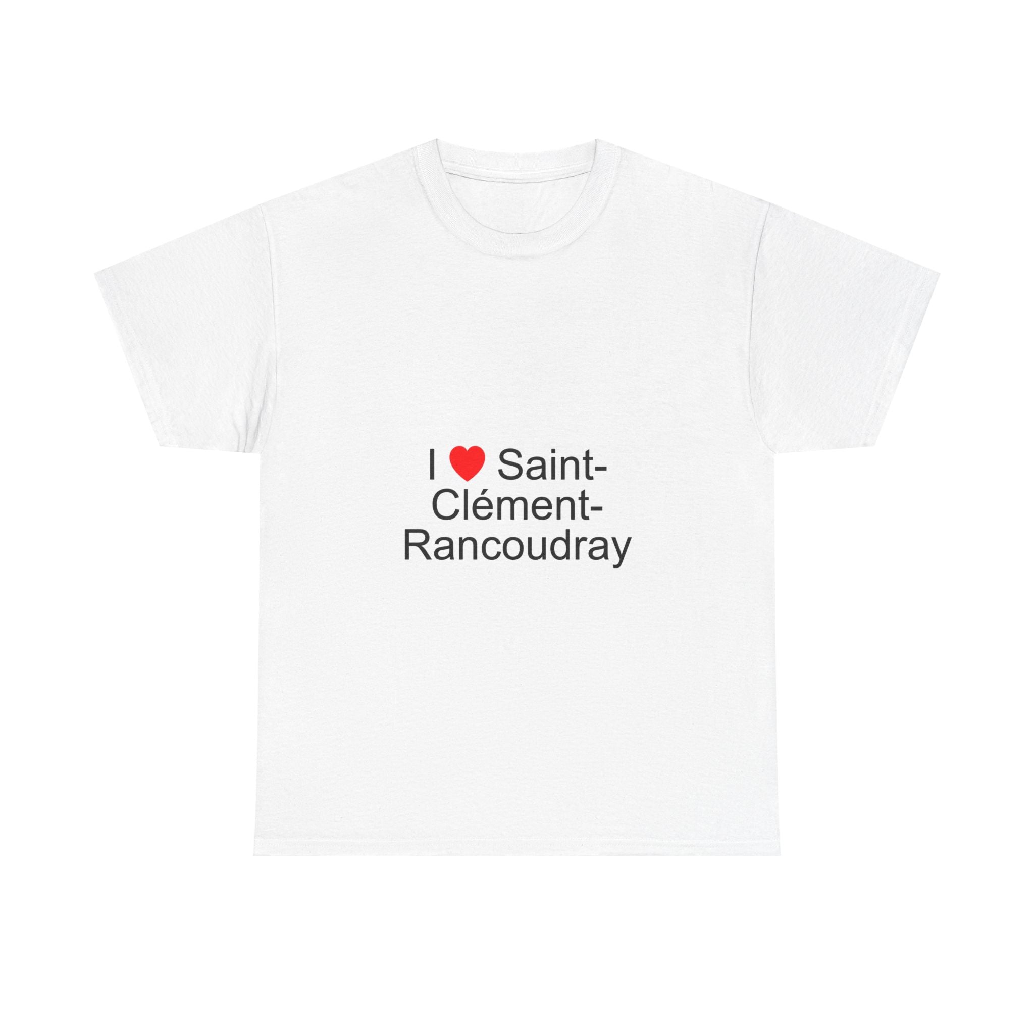 T-shirt I love saint-clément-rancoudray