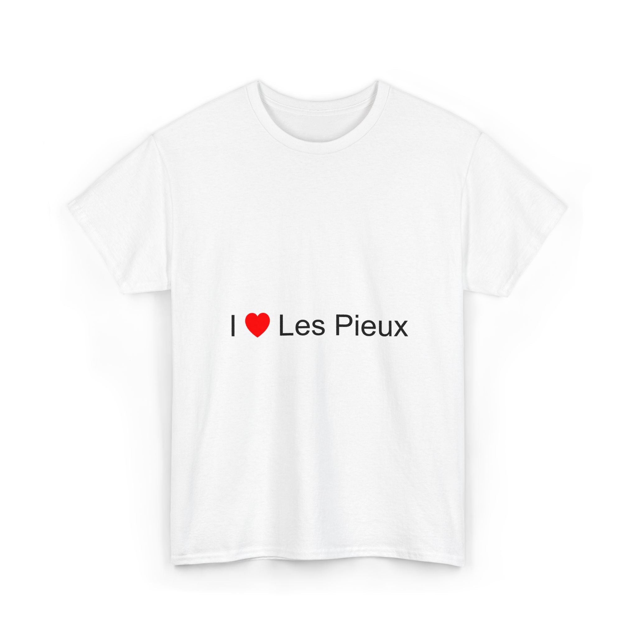 T-shirt I love les pieux