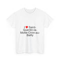 T-Shirt Ich liebe Saint-Quentin-la-Motte-Croix-au-Bailly