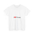 T-Shirt Ich liebe Privas