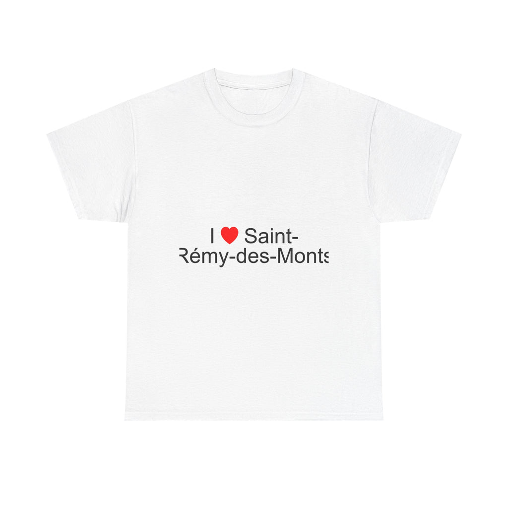 T-shirt I love saint-rémy-des-monts