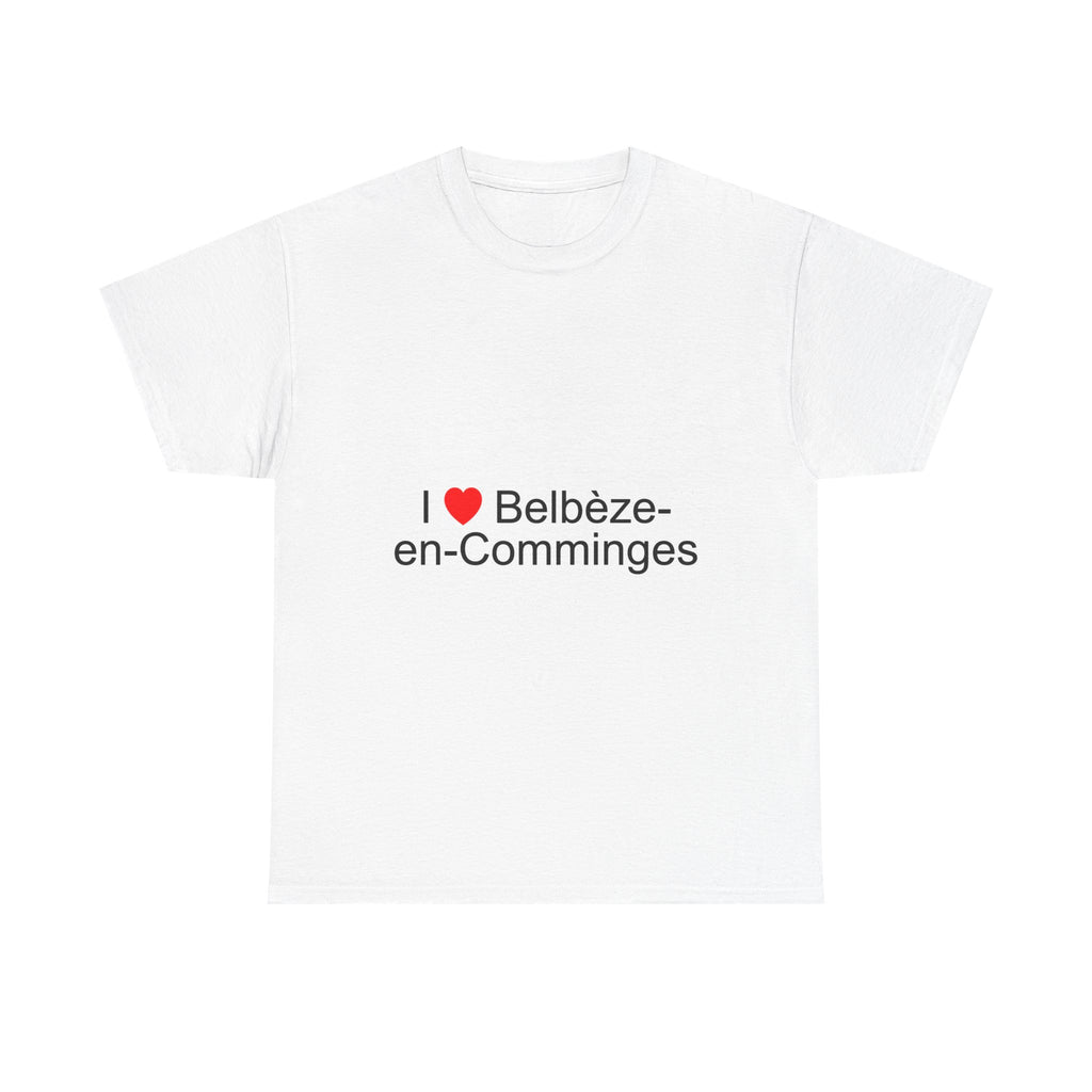 T-shirt I love belbèze-en-comminges