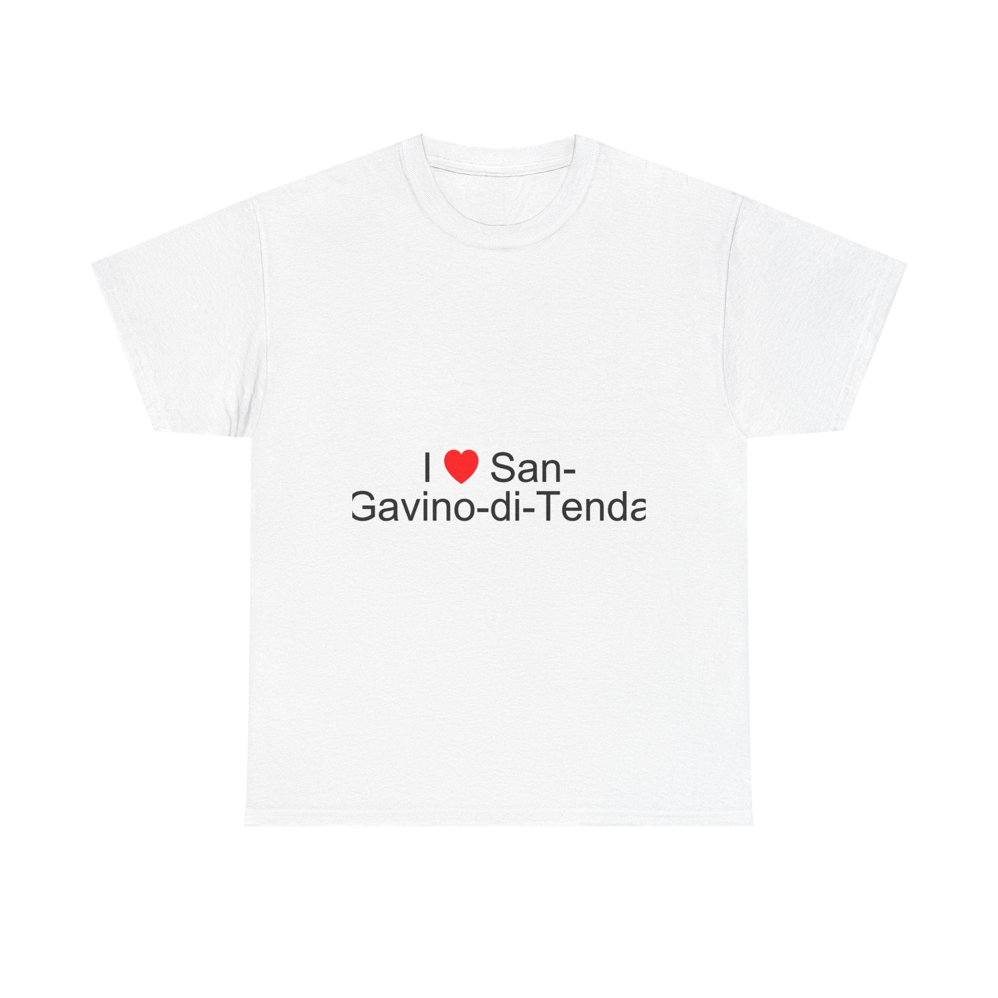 T-shirt I love san-gavino-di-tenda