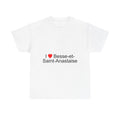 T-shirt I love besse-et-saint-anastaise