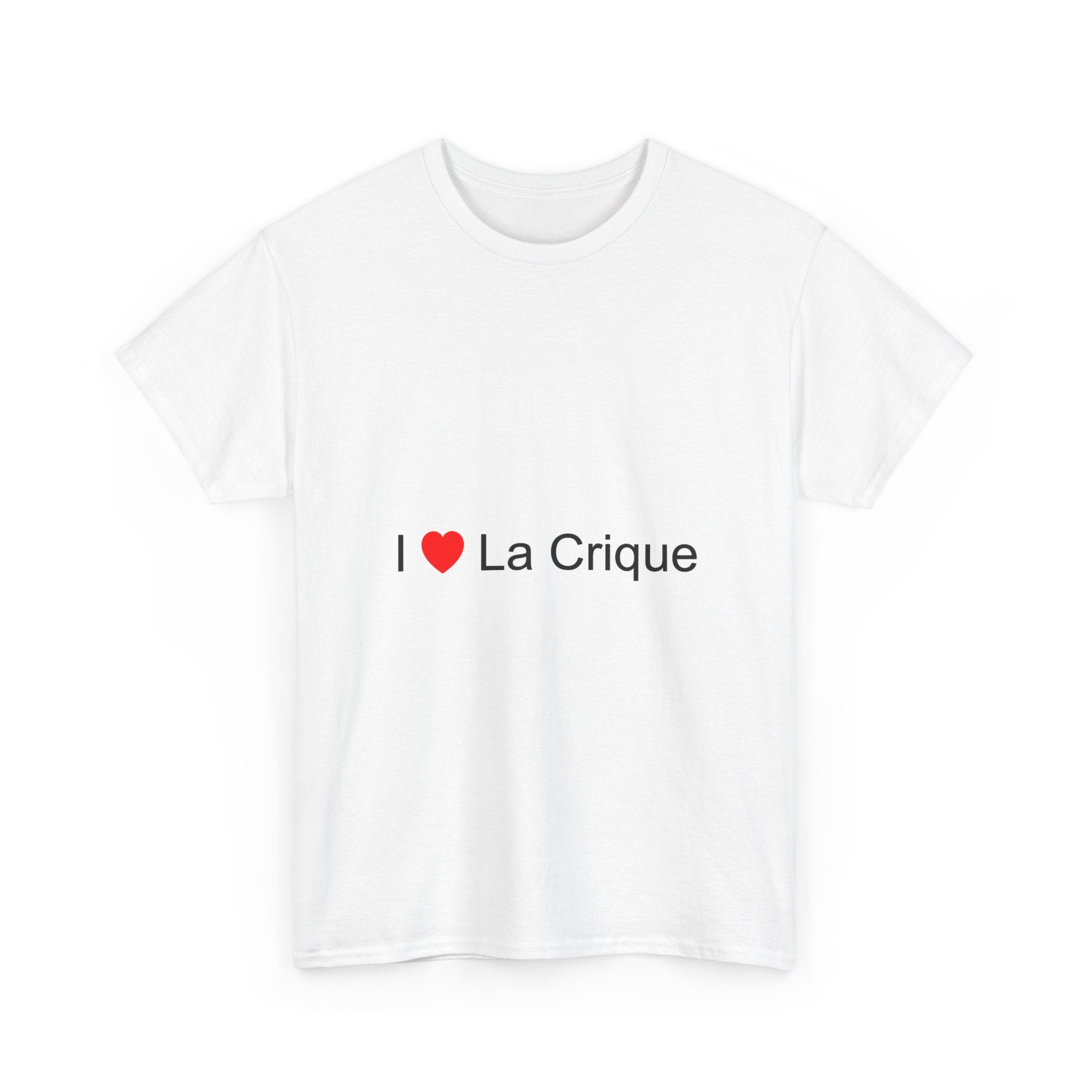 T-shirt I love la crique
