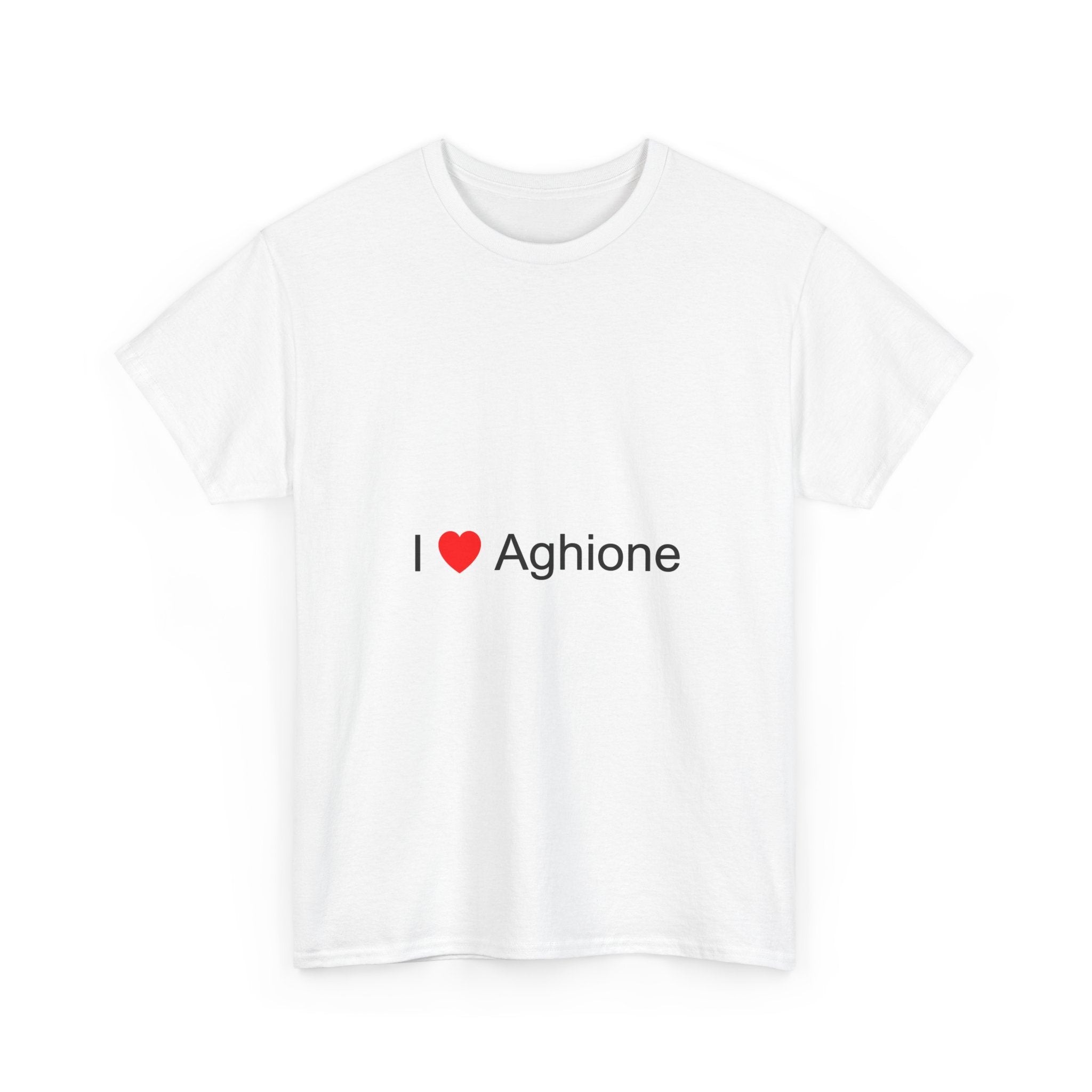 T-shirt I love aghione