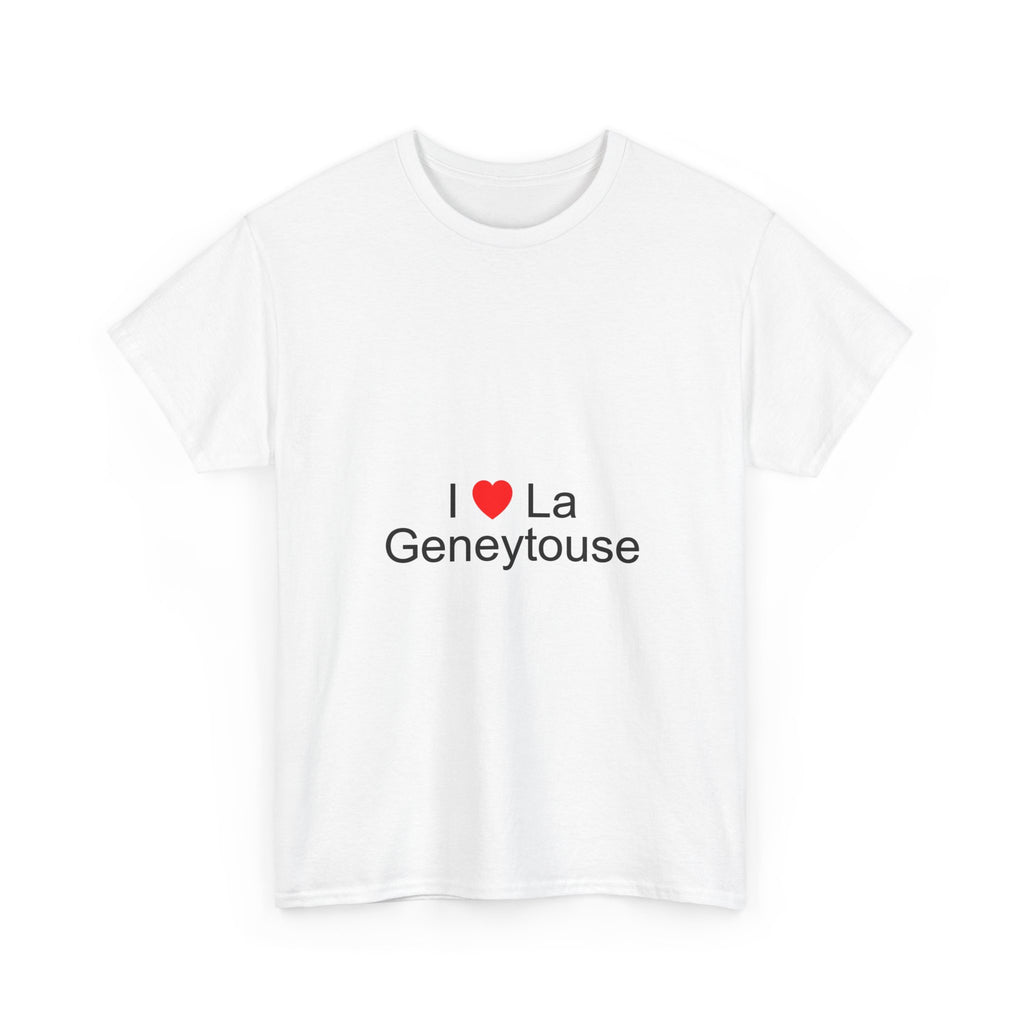 I love the geneytouse t-shirt