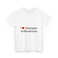 T-Shirt Ich liebe Champlat-et-Boujacourt