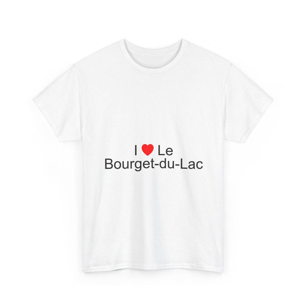 T-Shirt I love Le Bourget-du-Lac