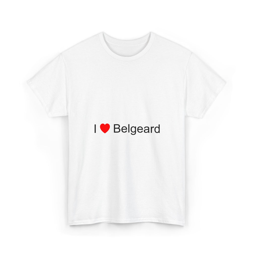 T-Shirt Ich liebe Belgeard