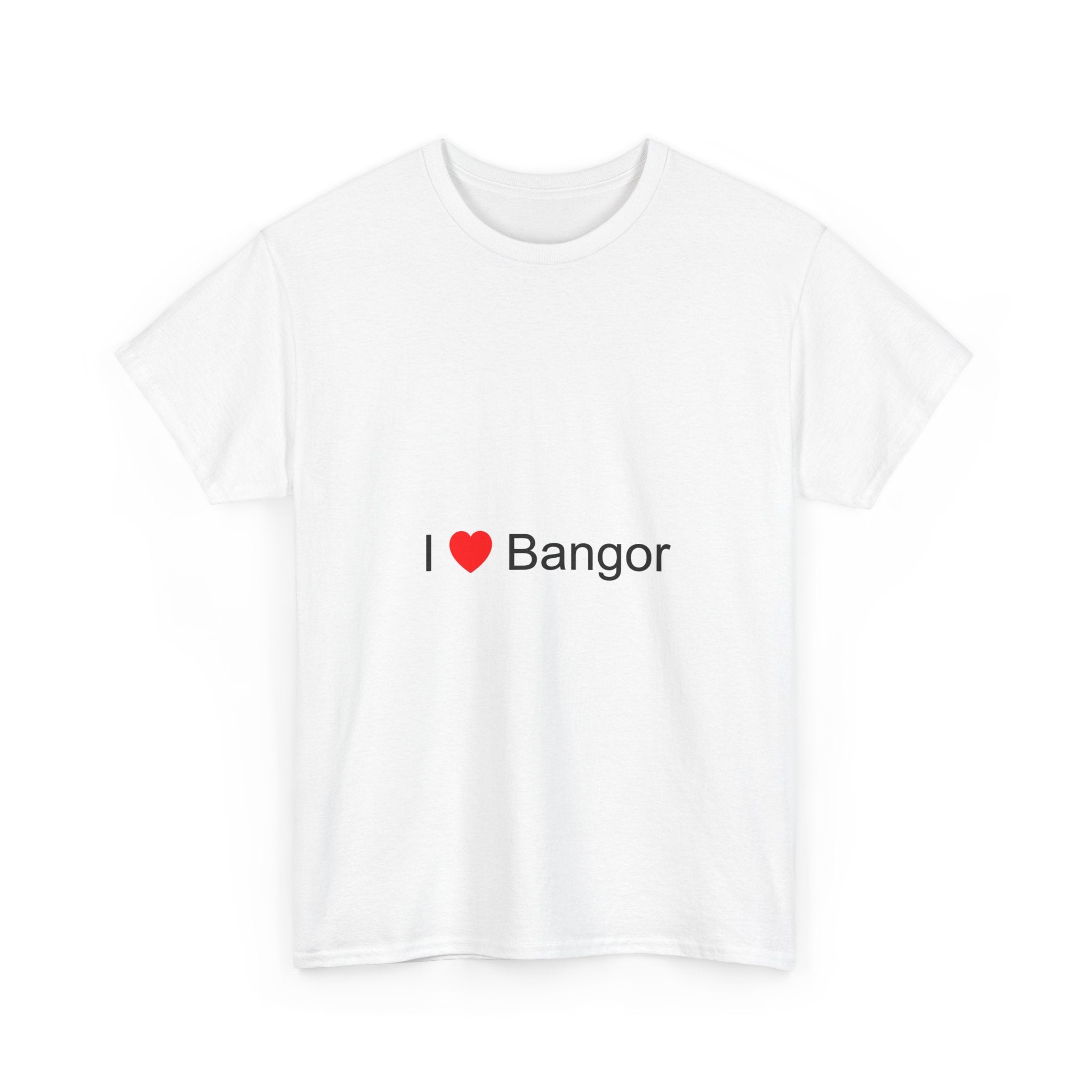 T-shirt I love bangor