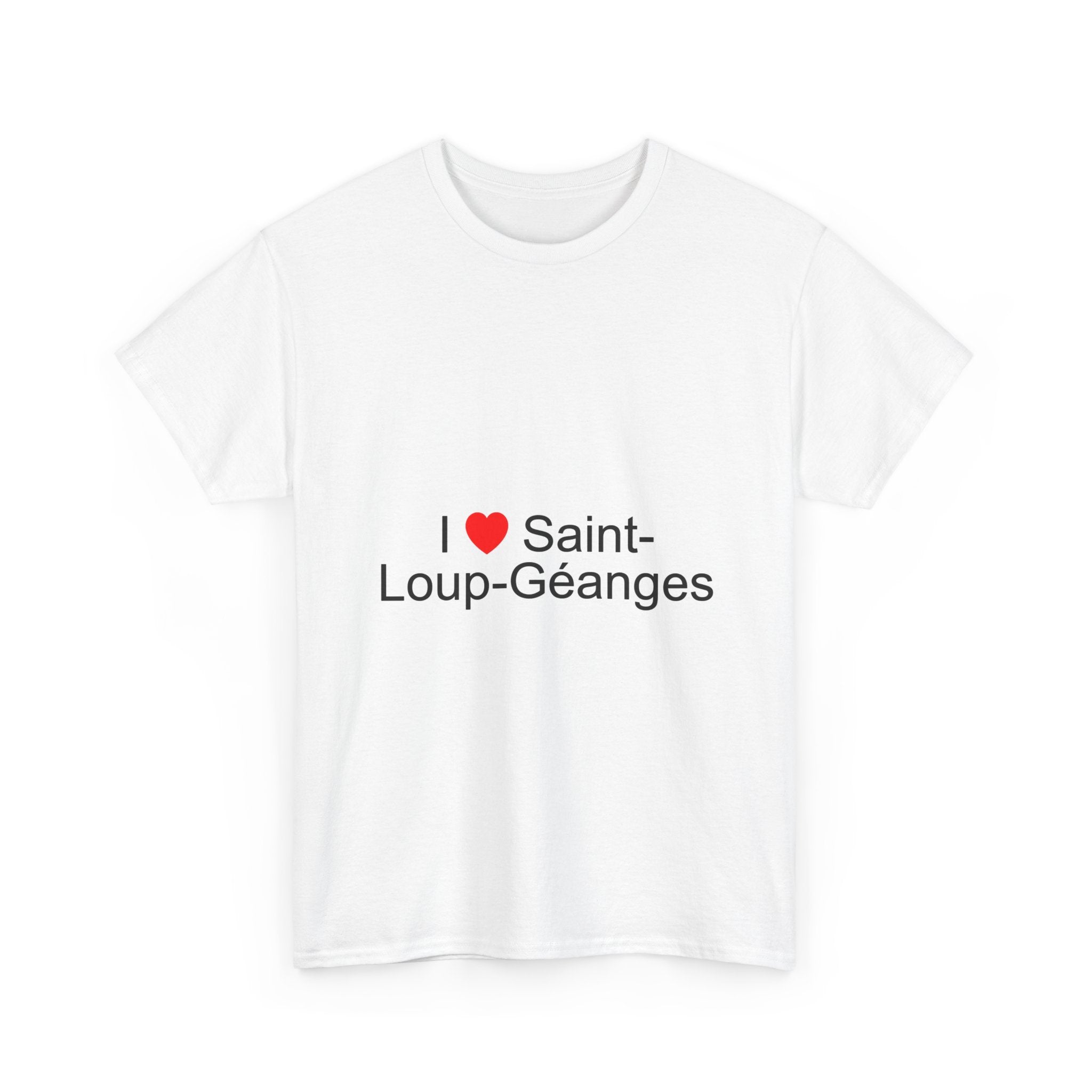 T-shirt I love saint-loup-géanges