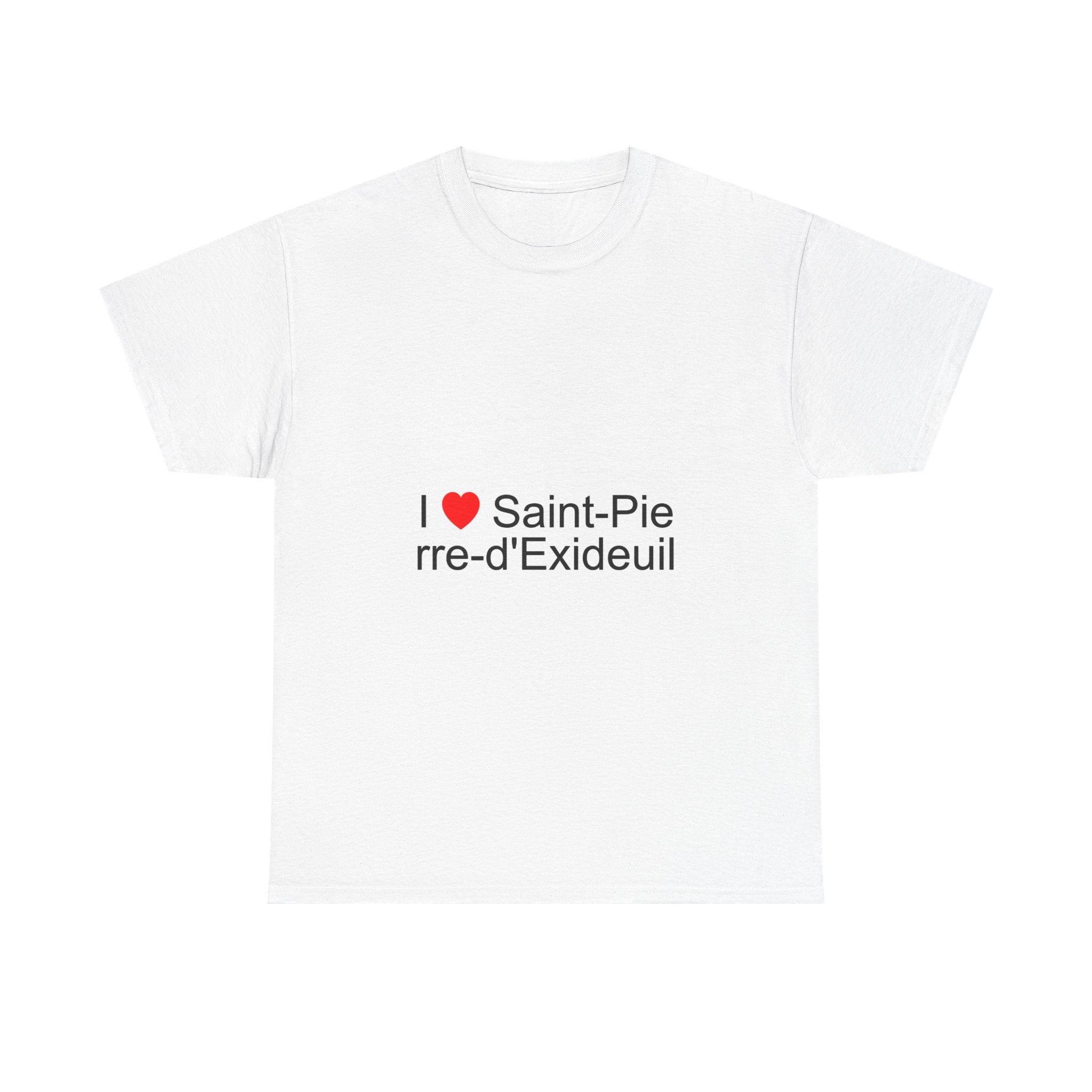 I love saint-pierre-d'exideuil t-shirt