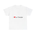 T-shirt I love le temple