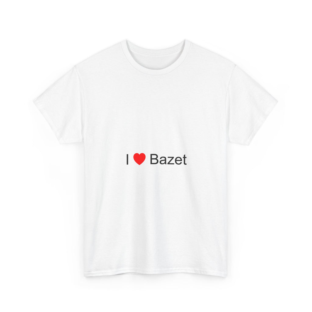 T-shirt I love bazet