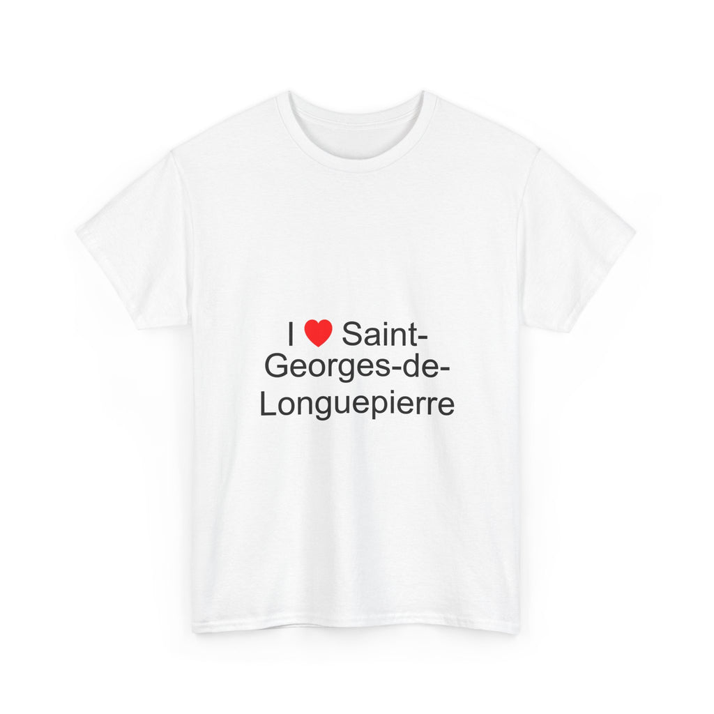 I love Saint-Georges-de-Longuepierre T-shirt