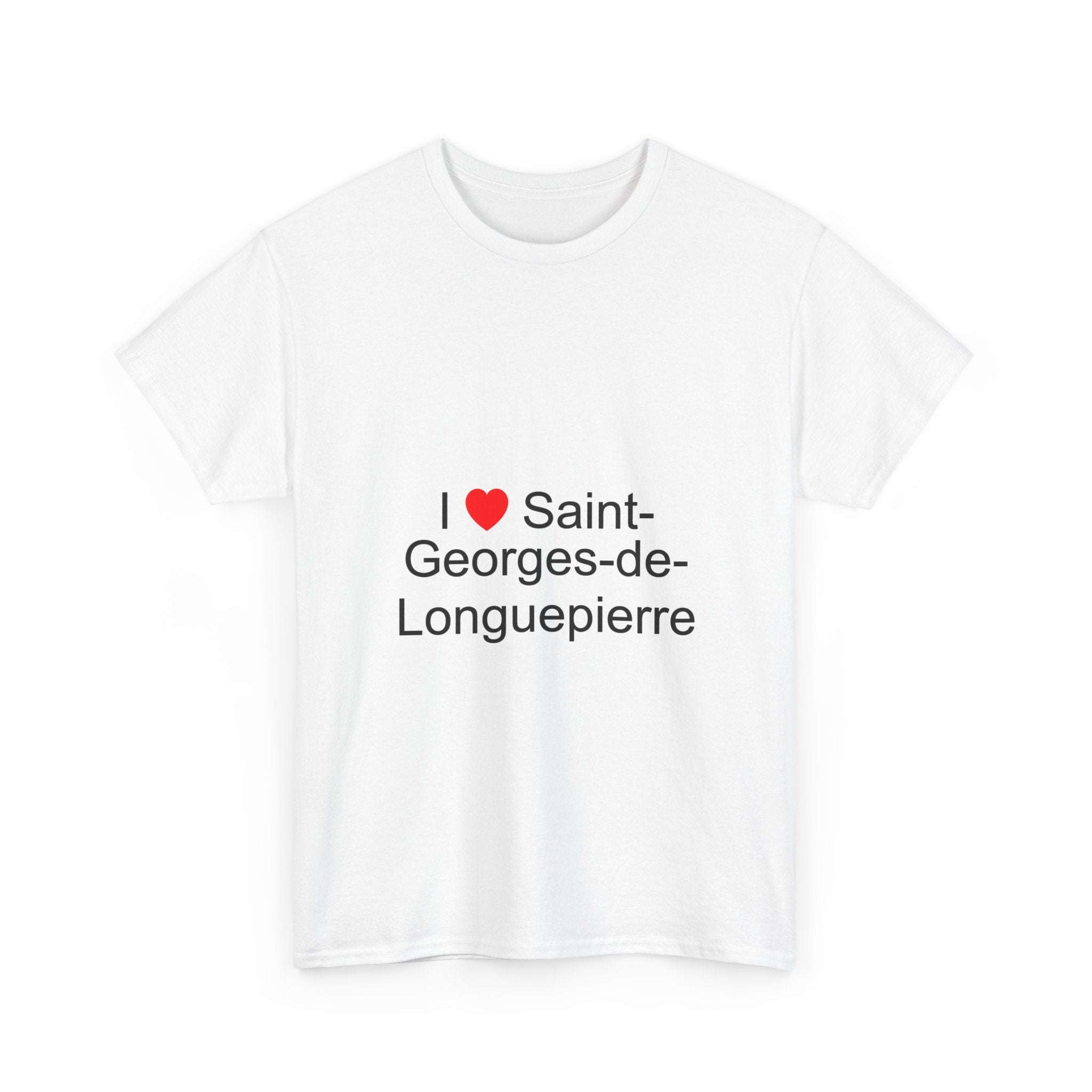 I love Saint-Georges-de-Longuepierre T-shirt