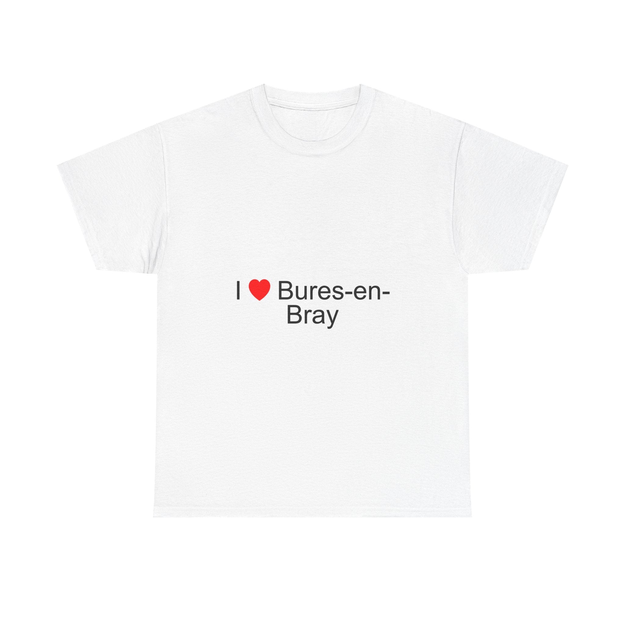 T-shirt I love bures-en-bray