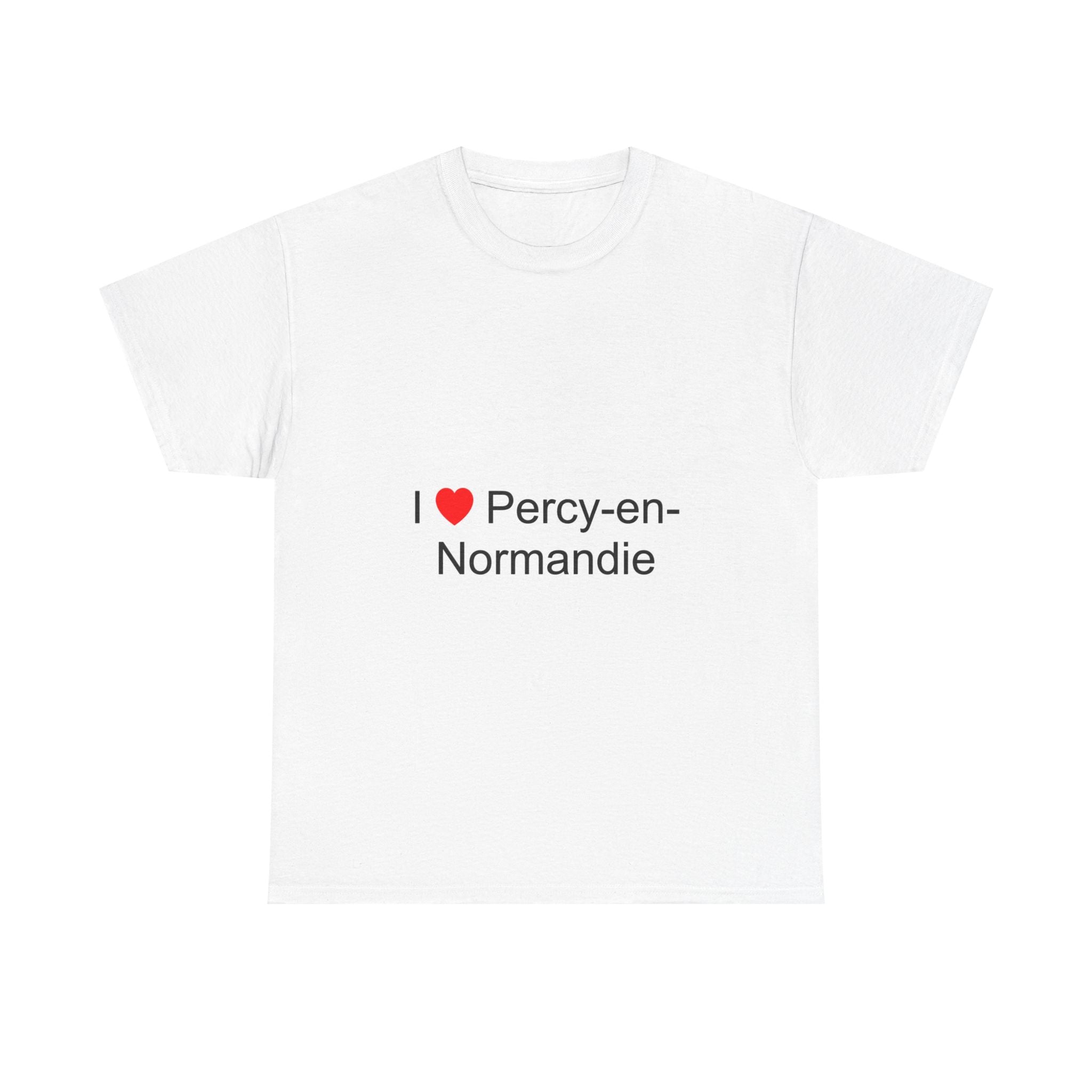 T-shirt I love percy-en-normandie