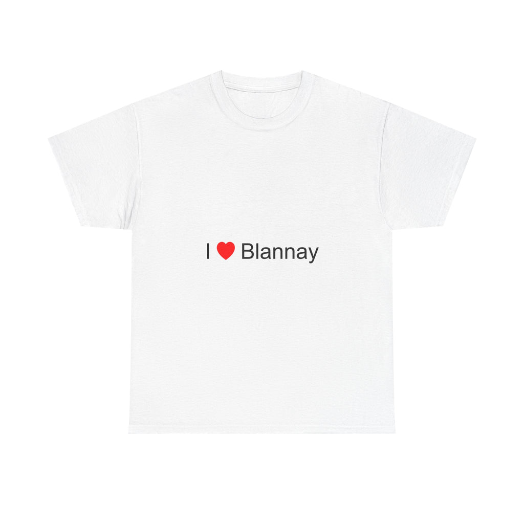 T-Shirt I love Blannay