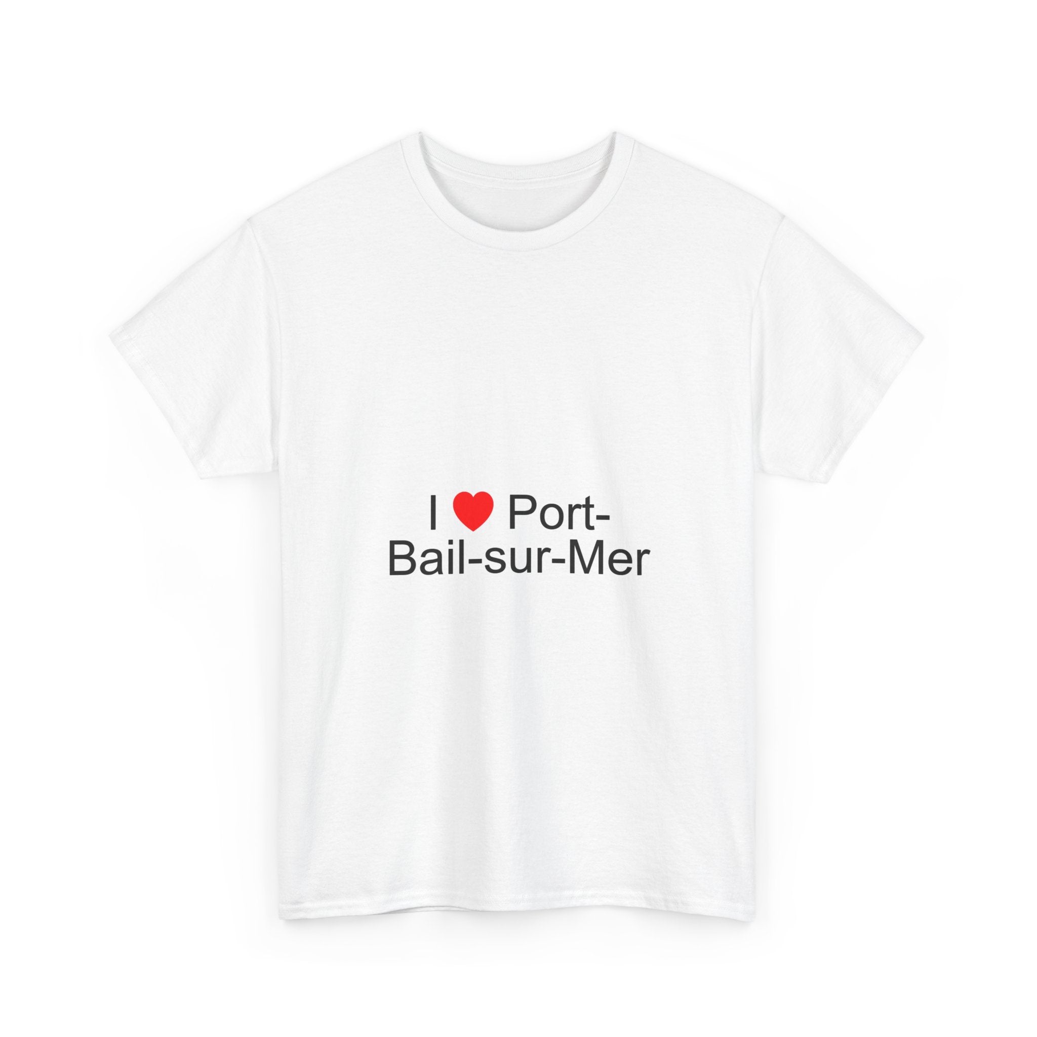 T-shirt I love port-bail-sur-mer