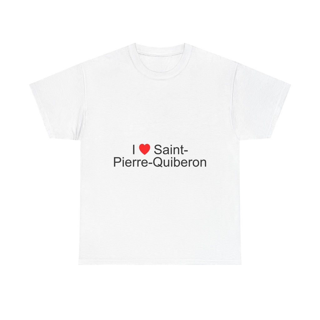 T-Shirt Ich liebe Saint-Pierre-Quiberon