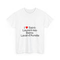 T-Shirt I love Saint-Laurent-les-Bains-Laval-d'Aurelle