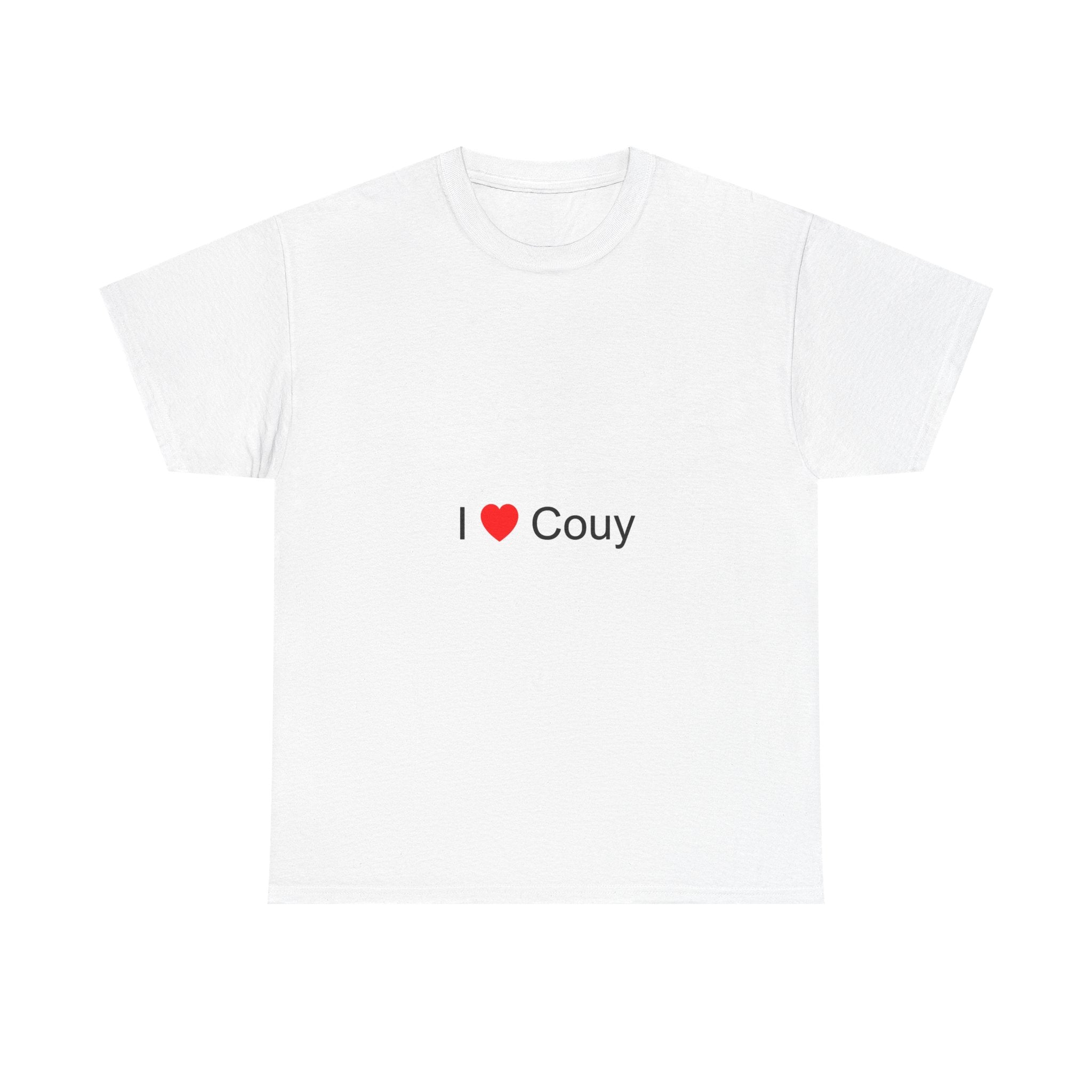 T-shirt I love couy