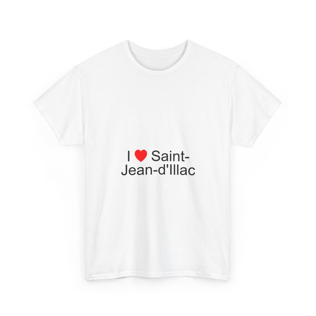 T-Shirt Ich liebe Saint-Jean-d'Illac
