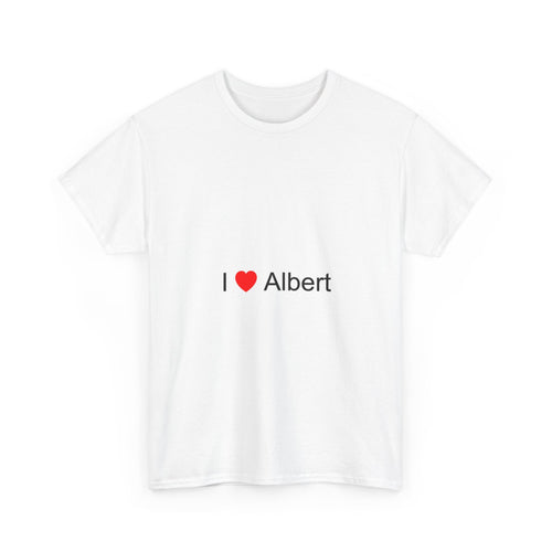 I love Albert t-shirt