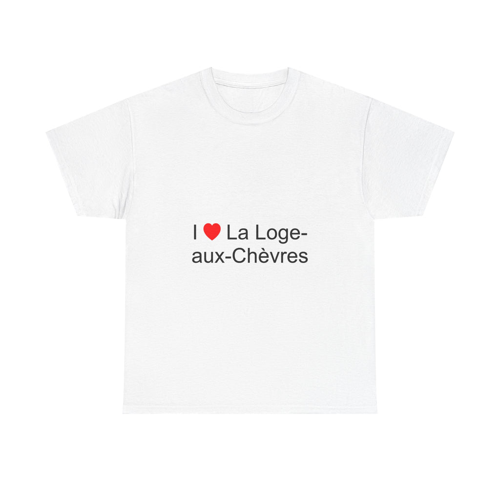 I love the goat lodge t-shirt
