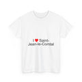 T-Shirt Ich liebe Saint-Jean-le-Comtal