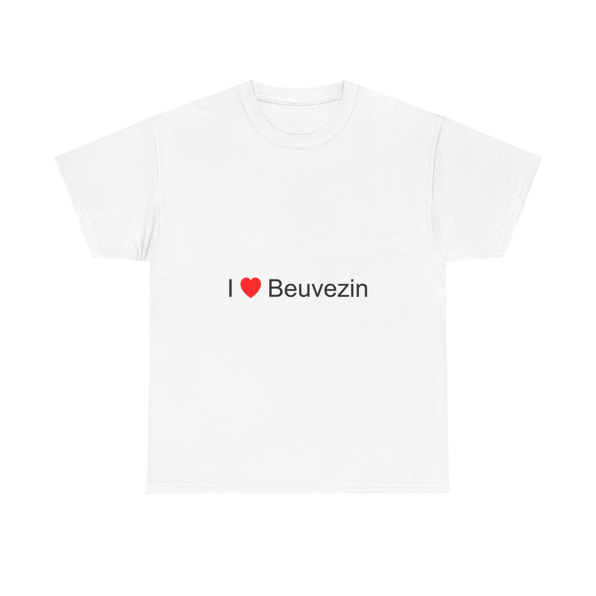 T-shirt I love beuvezin