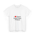 T-Shirt Ich liebe Saint-Aubin-des-Préaux