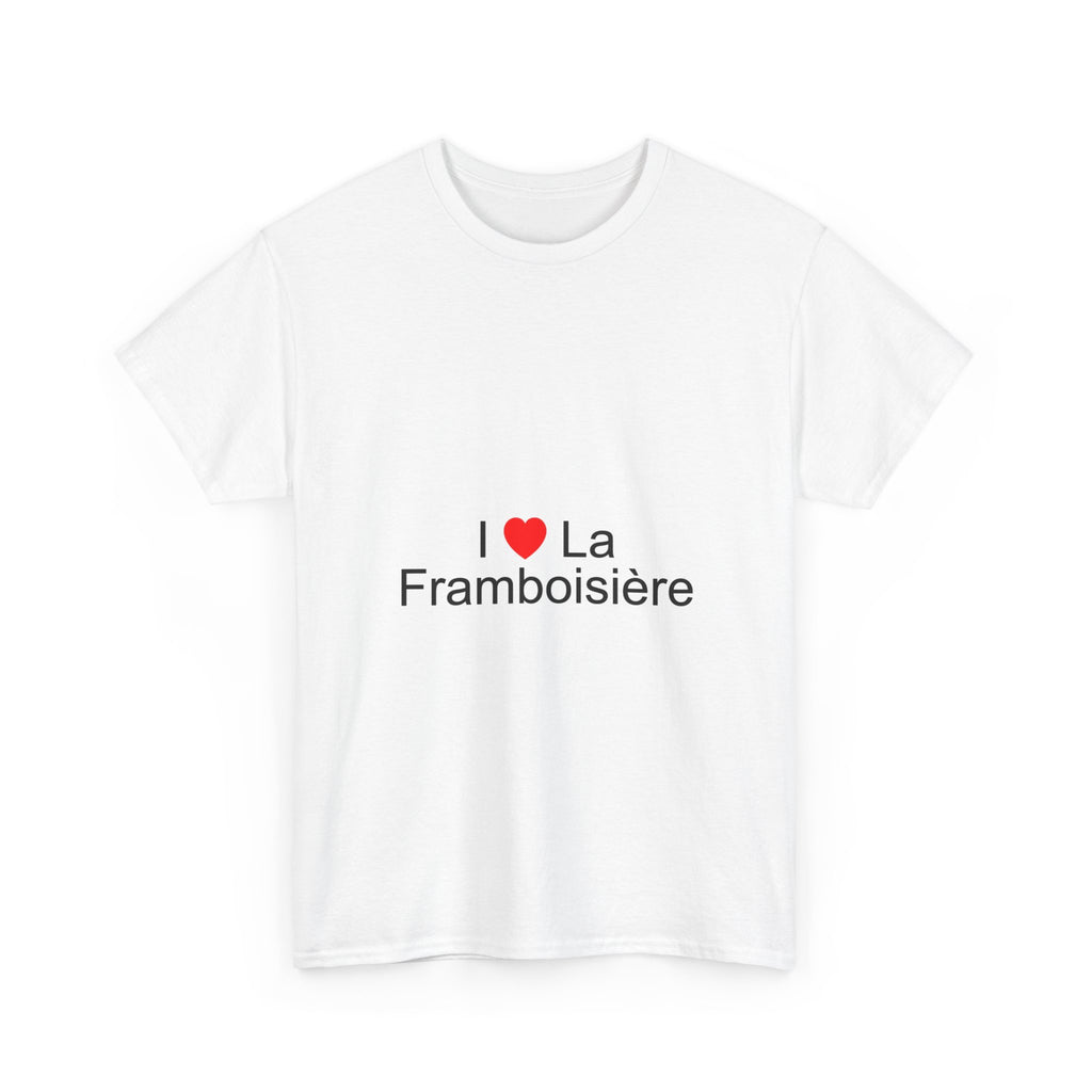 T-Shirt Ich liebe la framboisière