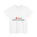 T-Shirt Ich liebe Saint-Martin-Cantalès