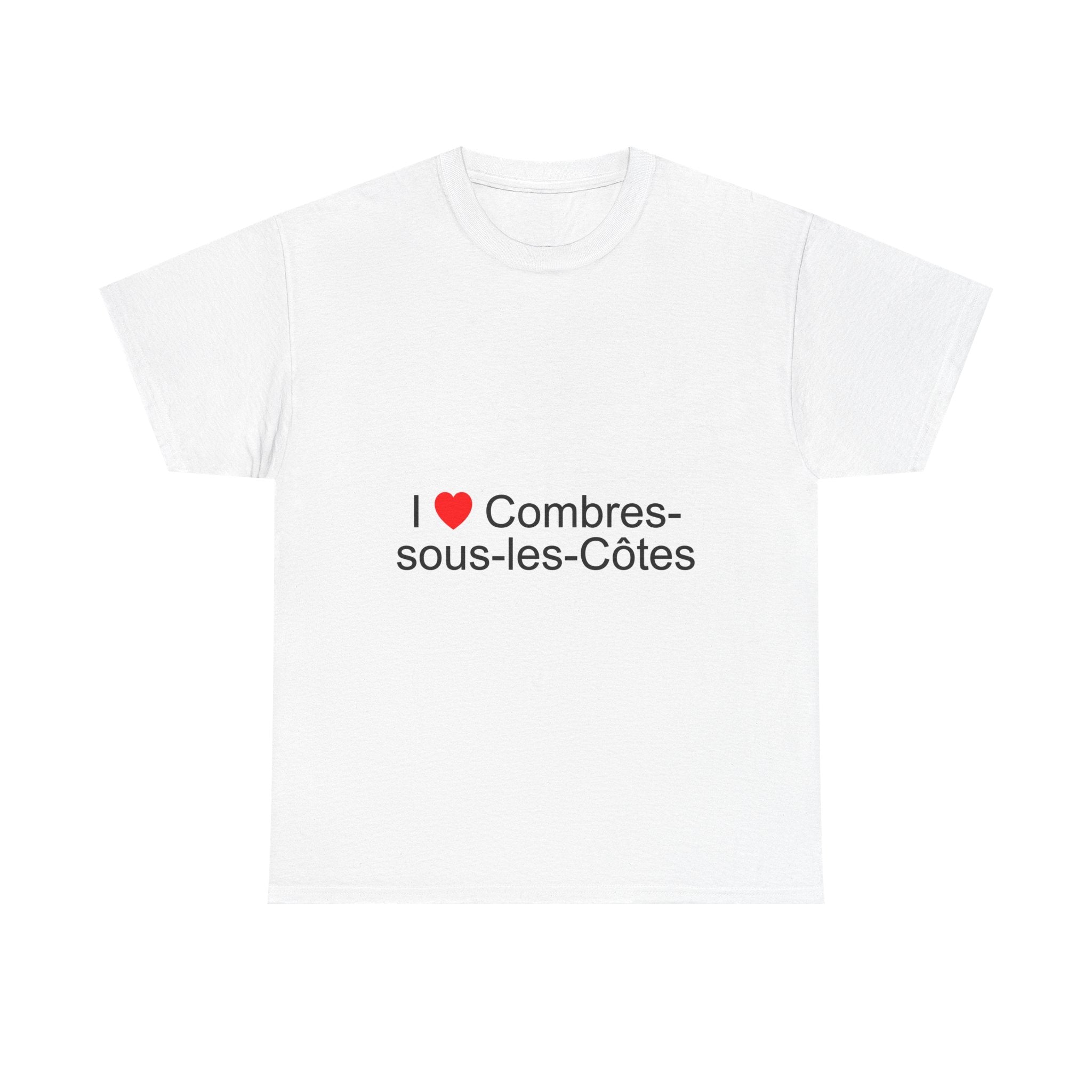 T-shirt I love combres-sous-les-côtes