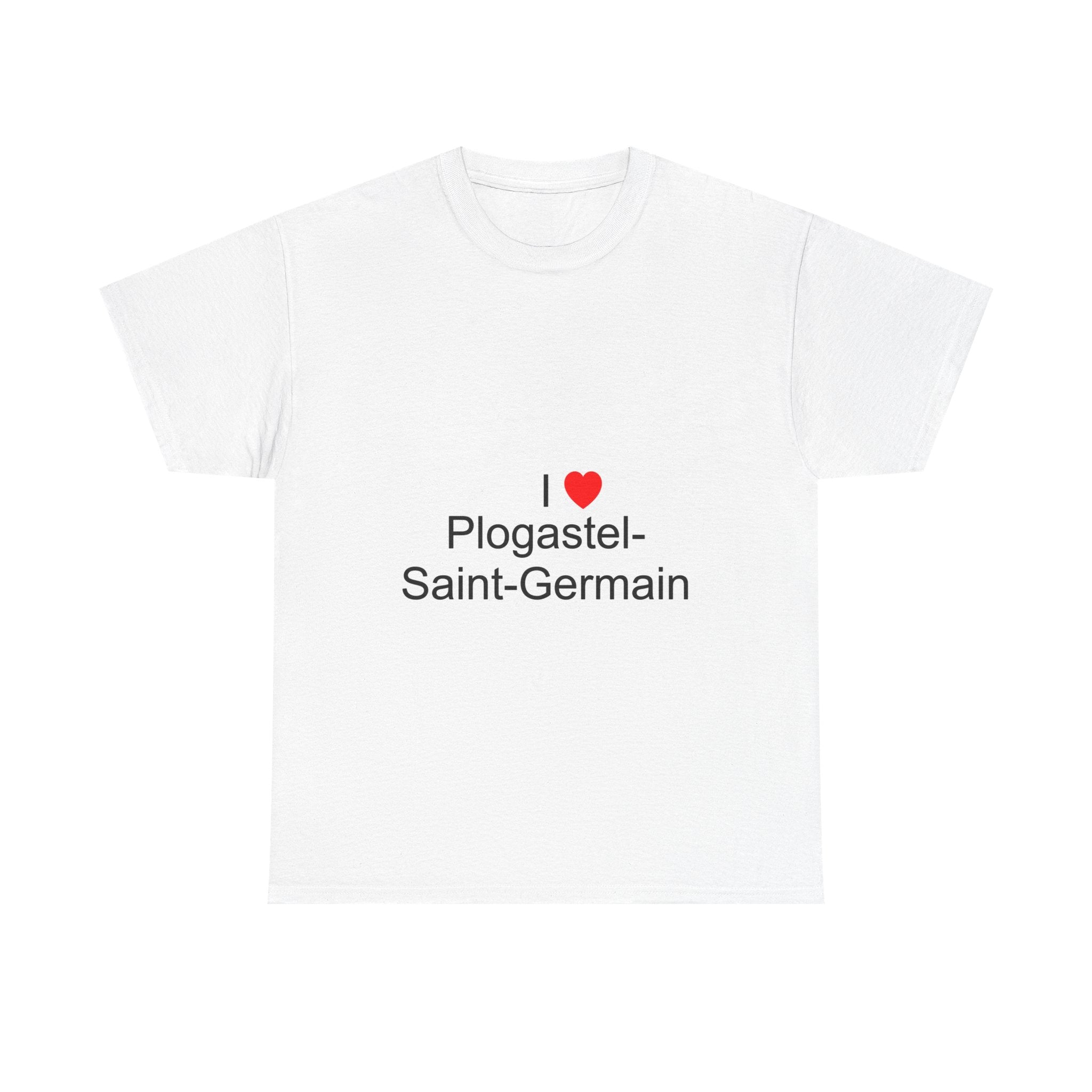 T-shirt I love Plogastel-Saint-Germain