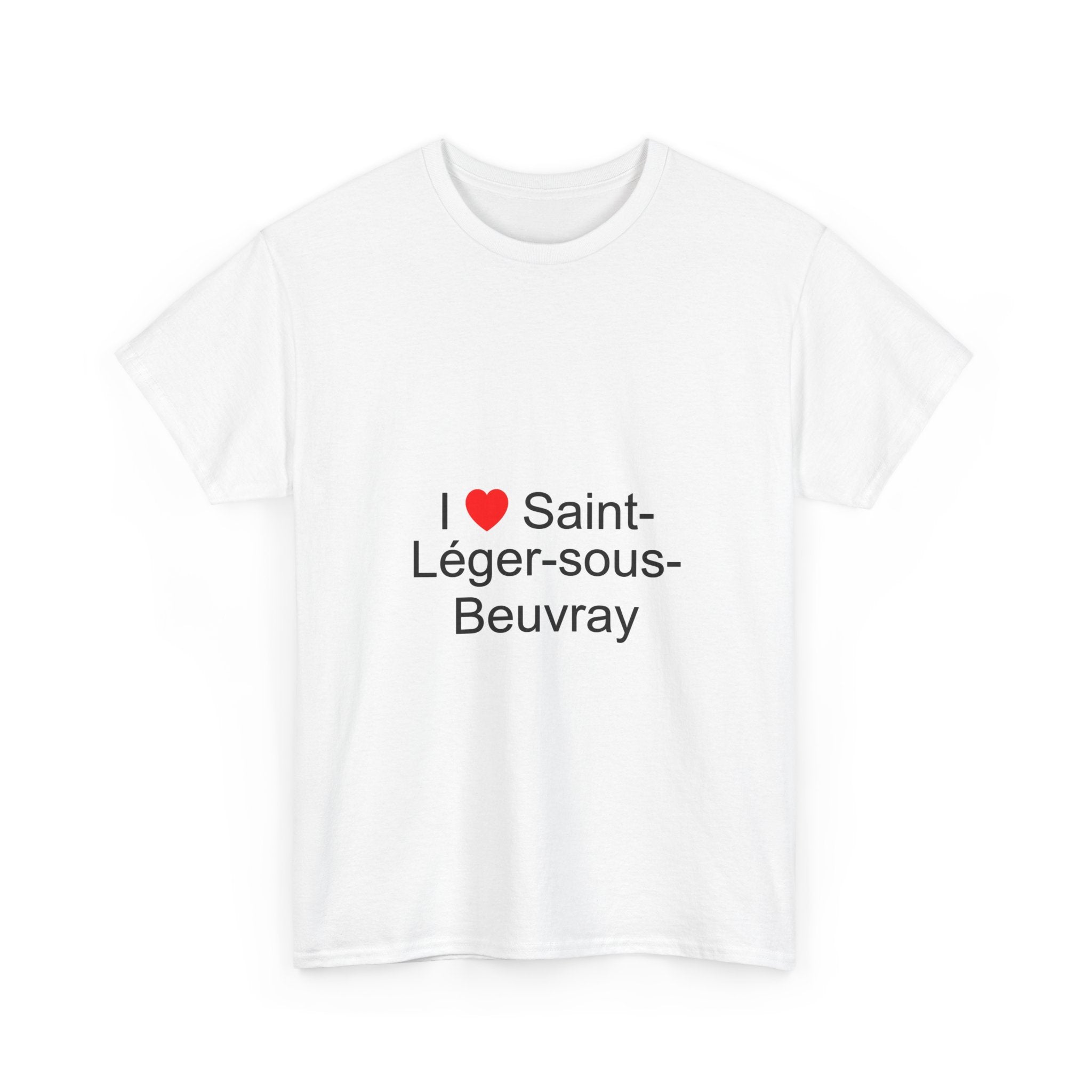 T-shirt I love saint-léger-sous-beuvray